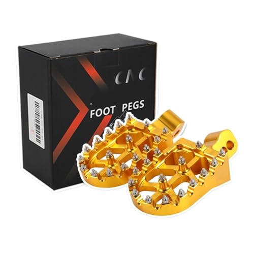 Repose-pieds en aluminium pour motos MX650 SX500 cross