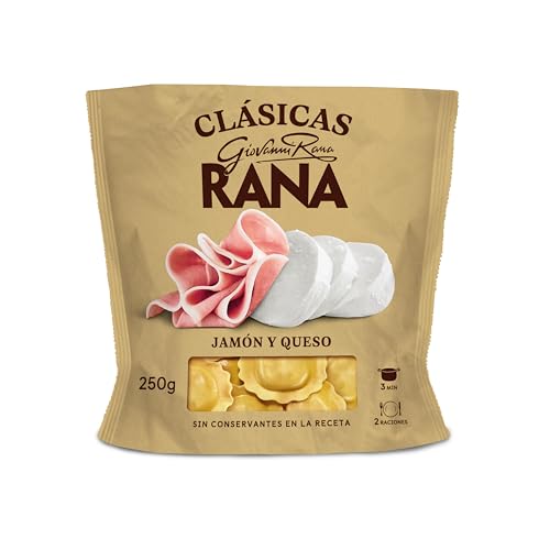 Rana Pasta Clásica Tortellini Jamón y Queso, 250g