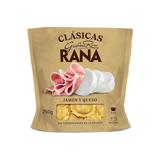 Rana Pasta Clásica Tortellini Jamón y Queso, 250g