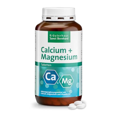 Sanct Bernhard Calcium-Magnesium-Tabletten mit Calcium, Magnesium 400 Tabletten