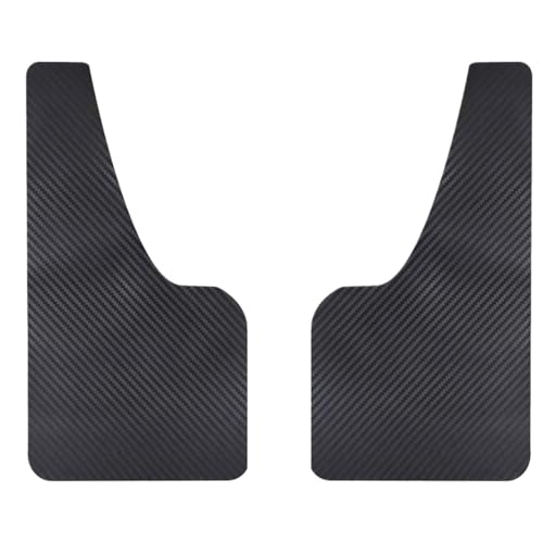 Garde-boue voiture effet carbone protection projections route pare-boue universel 2pcs