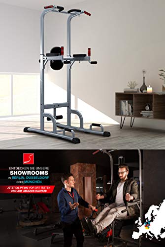 Sportstech 7in1 Power Tower PT300 als Dip Station & Kraftturm, multifunktionale Kraftstation für Zuhause mit… – Bild 4