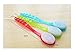 Bath Brush Back Body Bath Shower Sponge Scrubber Brushes with Handle Exfoliating Scrub Skin Massager Exfoliation Bathroom Brush (Blue)