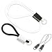 Produktbild stylected Schlüsselband Set als Schlüsselanhänger (15cm & 45cm) - Band mit Ring für Schlüssel, Ausweis, Handy, Kamera - Lanyard für Herren, Damen & Kinder