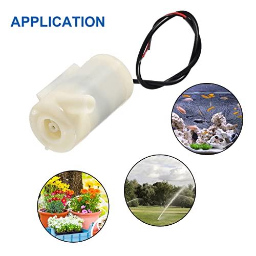 Image of 6Pcs Mini Water Pump DC 3V 5V Micro Submersible Motor Pump for Fish Tank Fountain Aquarium Garden Plant Flower