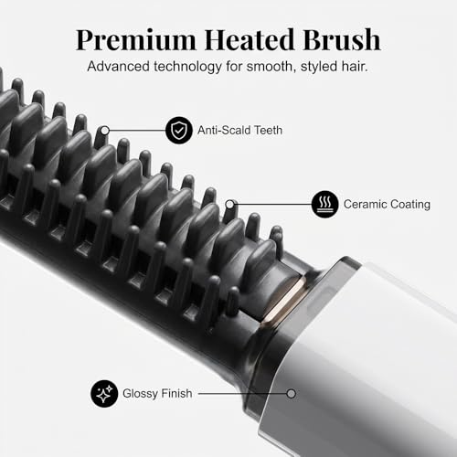 Mini plancha de cabello inalámbrica recargable USB-C miniatura 3