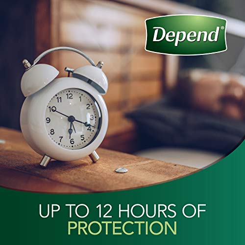 Depend Night Defense Adult Incontinence Underwear For Men, Overnight, Disposable, Large, 28 Count (2 Packs Of 14) (Packaging May Vary) #TOP7