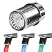 TekSky 3-Color LED Water Faucet Temperature Sensor - Fancy Gradient Thermal Detector Color Changing Faucet by Varied Water Temperature - Utility Sink Tap Replacement Part for Kitchen, Bathroom