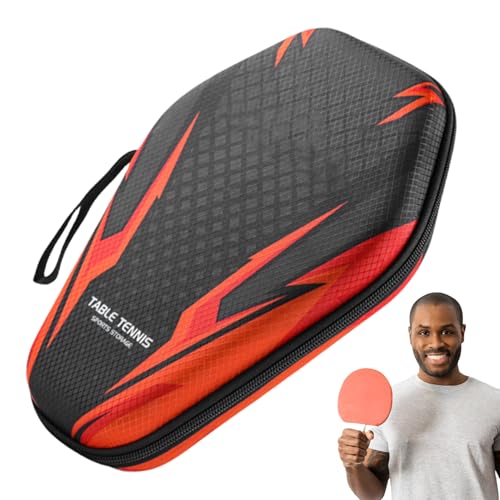 卓球ラケットカバー,防水 卓球ラケットケース - 安定した保管用安全バッグホルダー | プロ 熱心なプレイヤー スポーツ用品