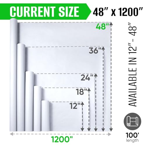 Paclord 48" x 100' Made in USA White Butcher Paper Roll - Food-Grade, Breathable Butcher Paper - Perfect for BBQ, Smoking Meat, Wrapping Brisket & Protecting the Bark by Paclord - Image 3