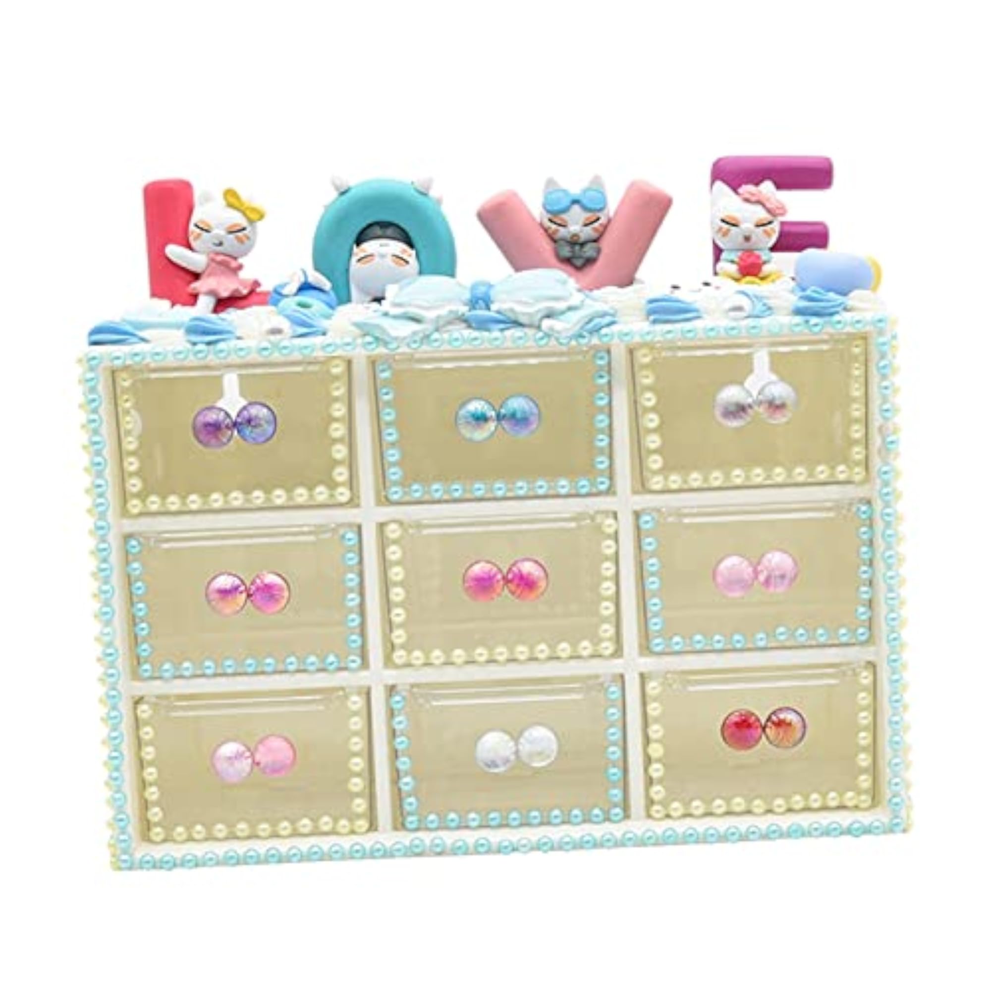 DIY Storage Box Material Drawer Organizer for Bedroom