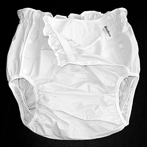 Adult Incontinence Plastic Pants Adult Incontinence Pants Plastic Diapers Reusable Elderly Soft Side Adult Men and Women Suitable