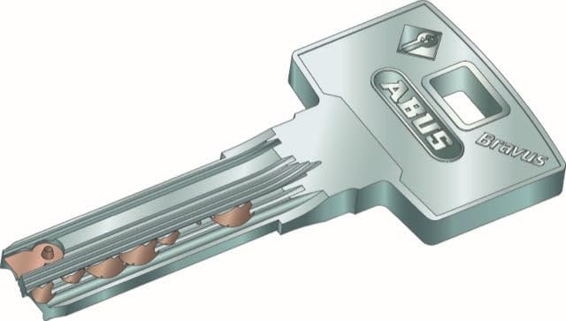 Abus Cylindre BRAVUS 2000 30x70mm