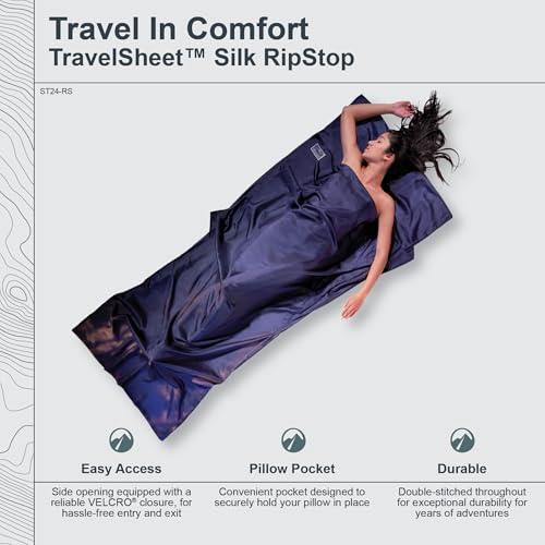 Image of COCOON - Premium - TravelSheet - Insect Shield - Silk