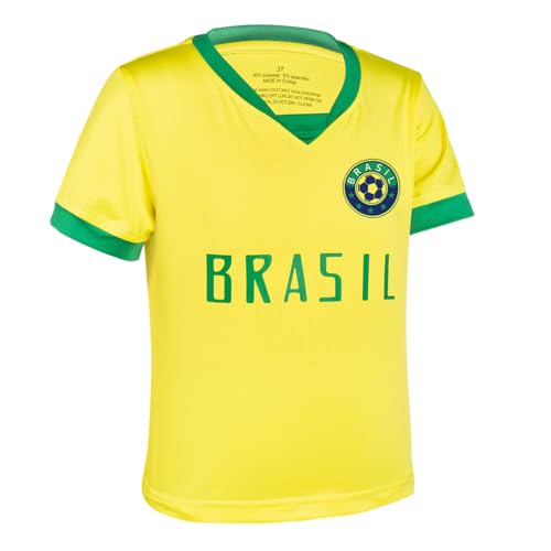 Image of Cnins Kids Soccer Jersey Kit for Boys & Girls- Breathable & Quick-Dry - Youth Soccer Football Training Gifts (2T-14Y)