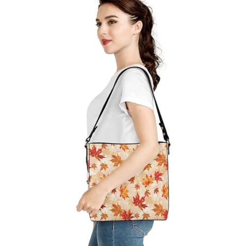 Tote Bag Gifts for Women Leather Shoulder Purses and Handbags Large Capacity Tote Bag Medium Satchel4