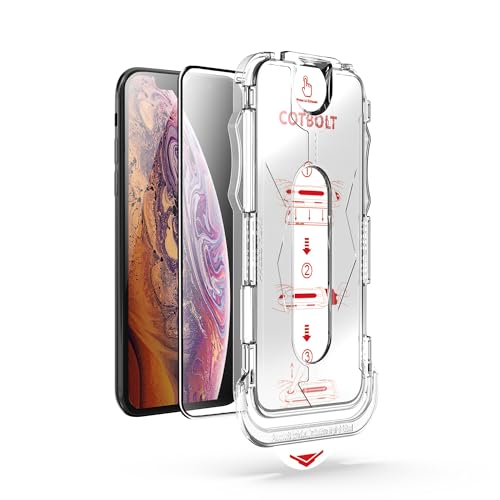 Image of Tempered Glass for iPhone X /XS /iPhone 11 Pro Screen Protector [Military Grade Shatterproof & Longest Durable] Screen Protector iPhone X /XS /iPhone 11 Pro Tempered Glass Full Coverage