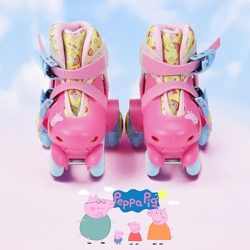 Image of Trainer Skates for Kids, Light Up LED Wheels, Adjustable