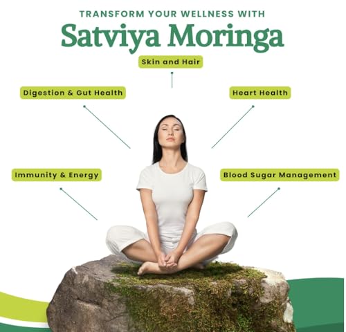 Image of Moringa Powder Organic India 500g, Pure Natural Moringa Leaves powder, Ayurvedic Superfood for Naturally Boost Energy Levels, Immunity, Boost Energy Level & Digestion