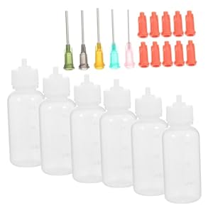 MUSISALY Präzisions Dosierflaschen mit Nadelspitzen 1Satz