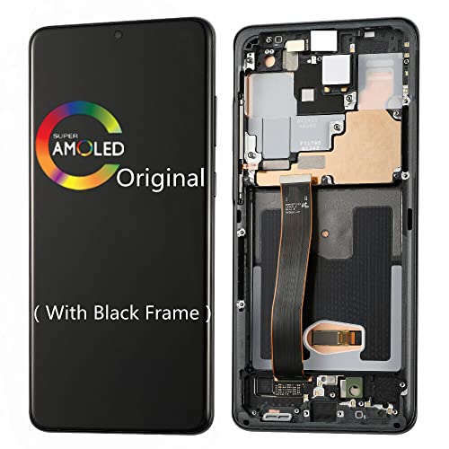 Tela LCD de 6,9 polegadas original AMOLED para Samsung Galaxy S20 Ultra substituição S20Ultra 5G G98