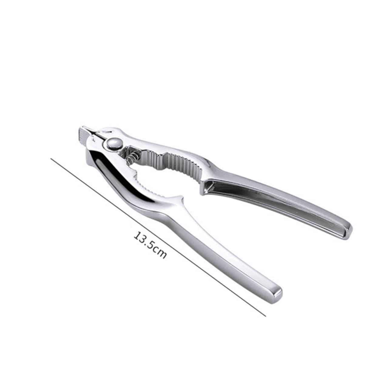 Cabilock Multifunctional Seafood Cracker Zinc Alloy Clam Opener for Effortless Shellfish Removal for Oysters Crab Shrimp and Cooking