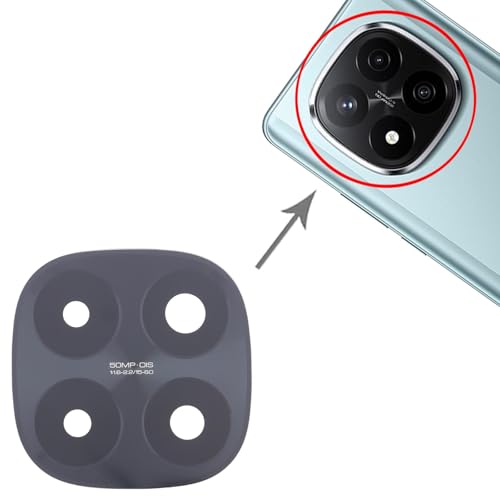 Image of Original Back Camera Lens Glass Replacement, Tworld Back Camera Lens Glass for Xiaomi Redmi Note 14 Pro+ 5G (India) (50 MP Camera) (24115RA8EC, 24115RA8EI)