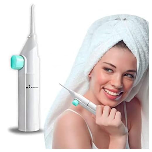 Irrigador Oral Fio Dental de Água Portátil Pressão Manual Higiene Bucal SYANG