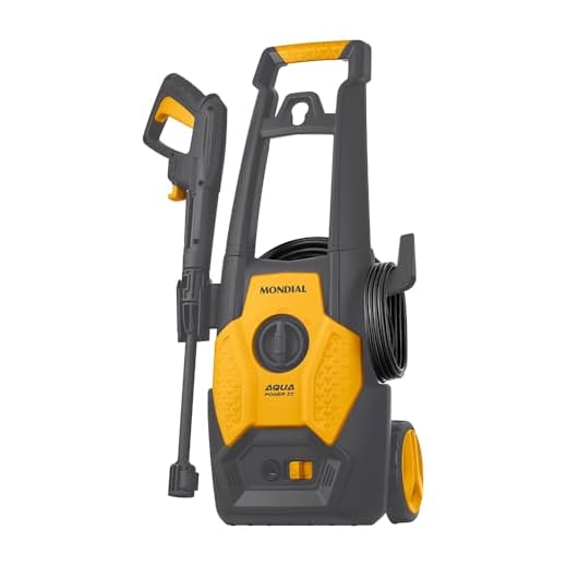 Lavadora de Alta Pressão Aqua Power II, Mondial, Cinza/Amarelo, 1500W, 220V - LAP-02-GY