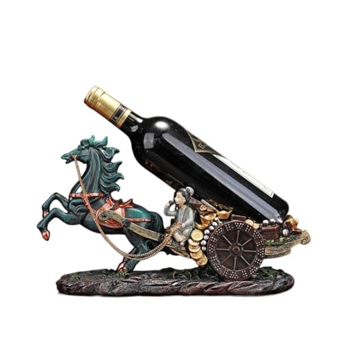 Soporte decorativo SONGCHAO para botella de vino miniatura 1