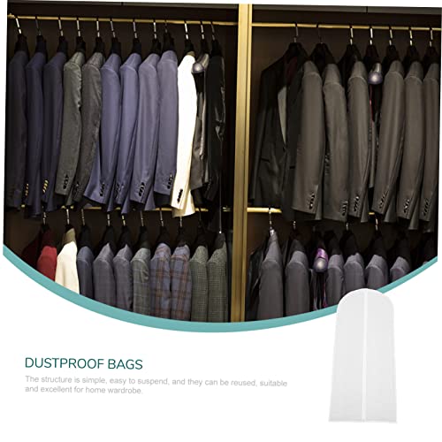 5pcs Clothes Bag Storage Garment Bag Cover Peva Material Duffle for Travel Clothing Organizer3