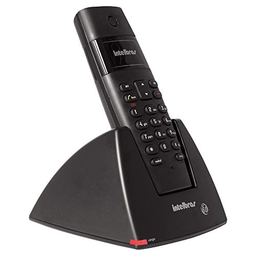 Telefone sem Fio Digital, Intelbras TS 40, Preto