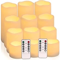 Ivory 12 Pack (D:3" x H:3"4"5"6")