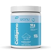 WONU, Colágeno Hidrolizado Presentación en polvo, 600 g. rinde 52 porciones, Péptidos de colágeno...