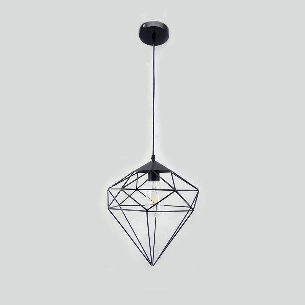 Suspension E27 vintage pour îlot de cuisine et repas chaleureux