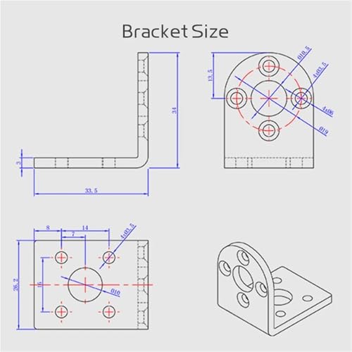 Petit moteur GA24Y-370 à réduction planétaire 24V avec inversion de sens