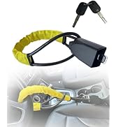 Steering Wheel Lock Anti-Theft Car Device, Dodomes Steering Wheel Pedal