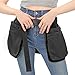 C-ZOFEK Multi-pocket Waist Belt Apron Bag for Women/Men, Garden Tools for Gardener, Black