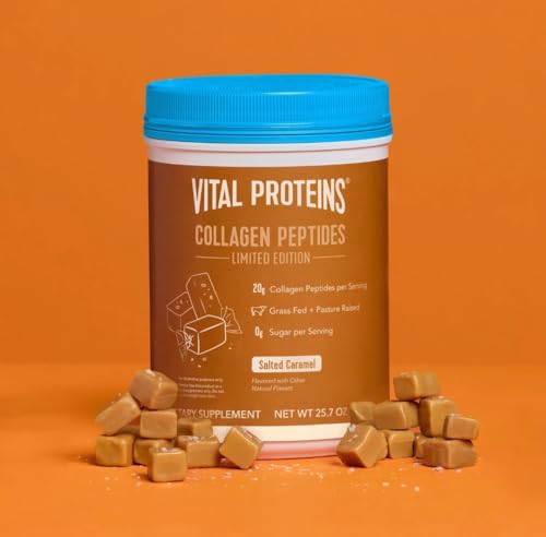 Image of Vital Proteins Collagen Peptides Powder, Salted Caramel, 25.7 0z