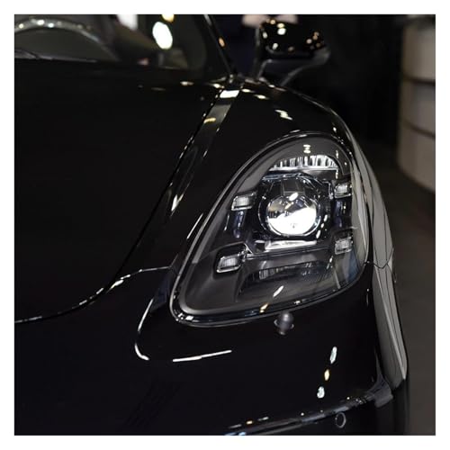Couvercle de phare gauche pour Porsche 718 2016-2020 coque transparente