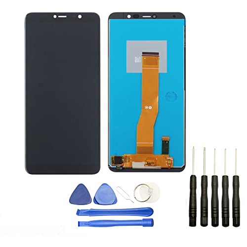 Visiodirect® Ecran Complet: Vitre Tactile + Ecran LCD Compatible avec Wiko Y80 Taille 5.5