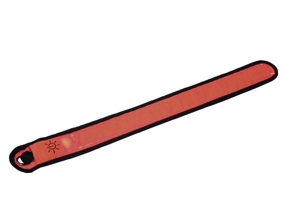 Nobby 77030 LED Snap Band FLASH Neon Orange 35 x 4 cm Neon Orange