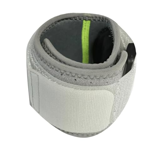 wilcractk Coudière de soutien pour tendinite coude et tennis elbow, attelle compressive pour epicondylite, gris, idéale pour musculation, volleyball, badminton, fitness