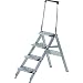 Produktbild Zarges 41684 Plazatec P - Sicherheitstreppe 4 Stufen