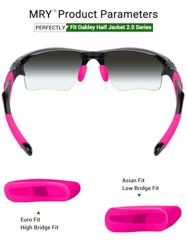 Image of Mryok Replacement Earsocks Nosepieces Kits for Oakley Half Jacket 2.0 /2.0 XL