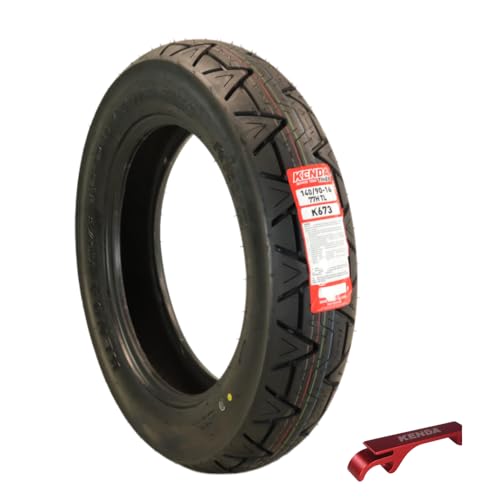 Kenda Kruz K673 140/90-16 77H Rear Motorcycle Tire - for Cruisers and Touring Motorcycles (140-90 16 77H) with Kenda Keychain