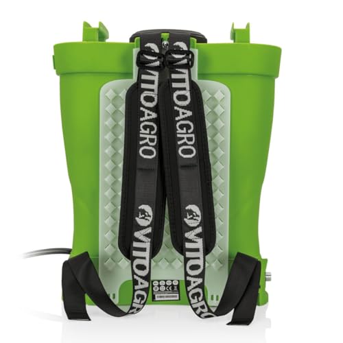 Pulverizador de batería VITO de 12 V, 16 l y 6 bares, con autonomía de 4 h y cargador, ideal para plantas, tejados y jardín