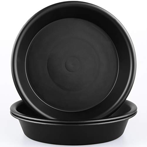 GAKUMXL Plant Saucer 15 20 27 30 cm 3 Pack plant tray Heavy Duty Sturdy Durable Thicker Plastic Plant Drip Trays for Indoor Outdoor Garden (30 cm