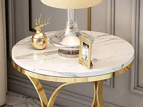 Table d'appoint en marbre Nero chic pour un canapé moderne de salon - 4
