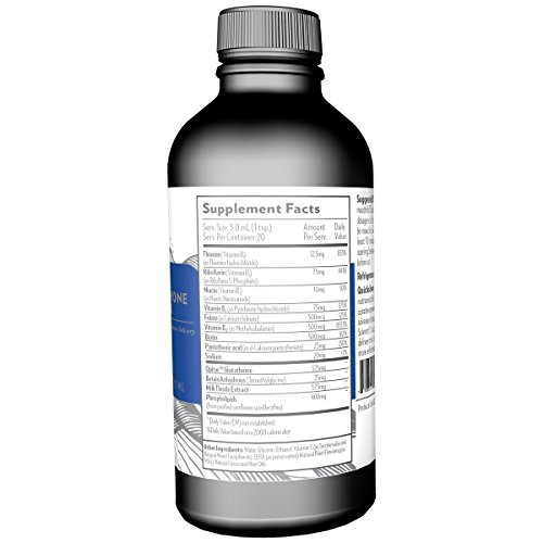 Quicksilver Scientific Glutathione Complex - Superior Absorption Antioxidant Supplement with Liquid Glutathione & Milk Thistle - Vitamin B Complex + Glutathione Supplement for Daily Use (3.38 fl oz)